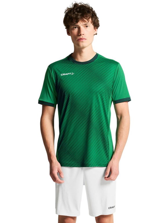 Koszulka sportowa Craft Evolve 2.0 Graphic Jersey (wytrzymała, lekka) zielona męska